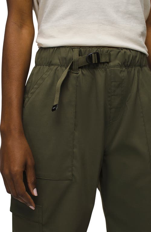 Shop Prana Stretch Zion™ Elastic Waist Joggers In Spruce