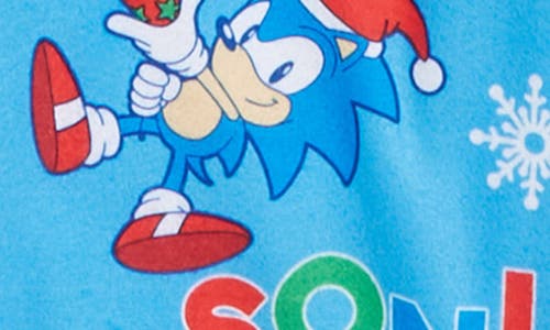KOMAR KOMAR KIDS' SONIC LONG SLEEVE & PANTS PAJAMAS