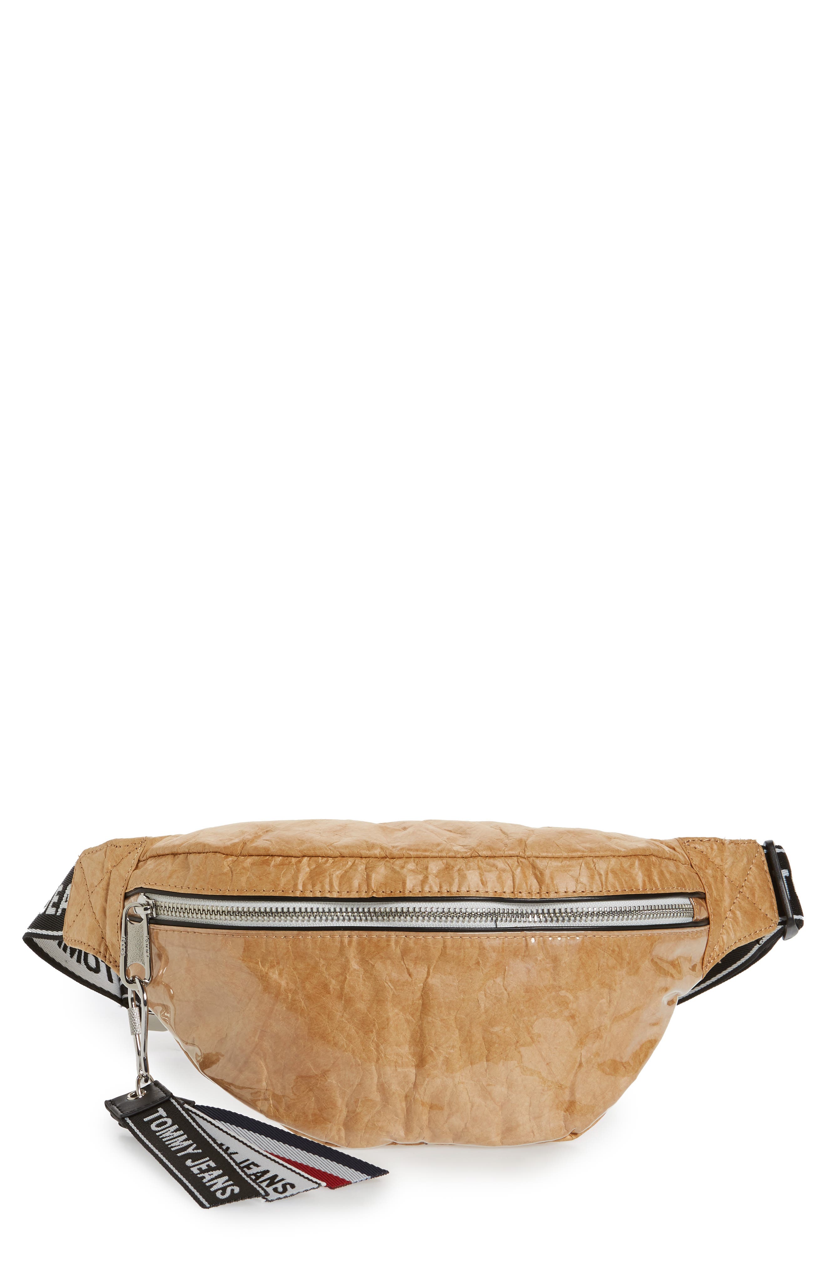 tommy jeans logo tape sling bag