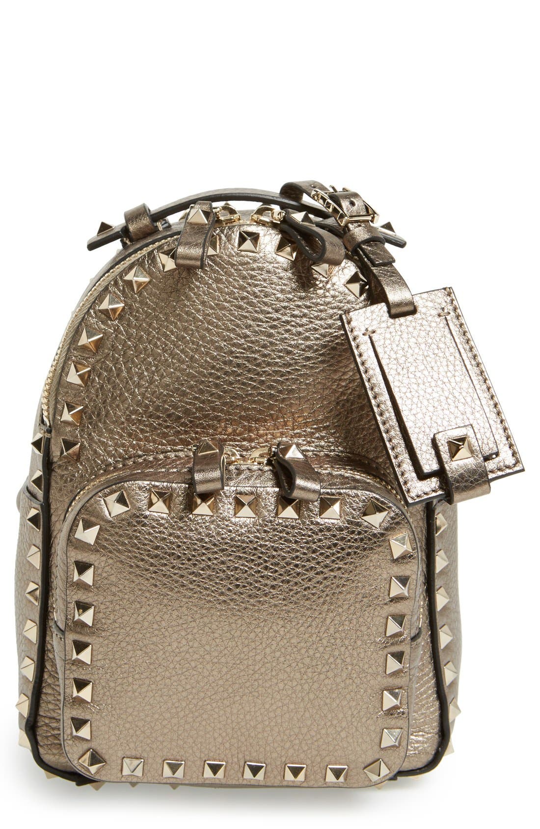 Valentino 'Rockstud' Metallic Backpack Nordstrom