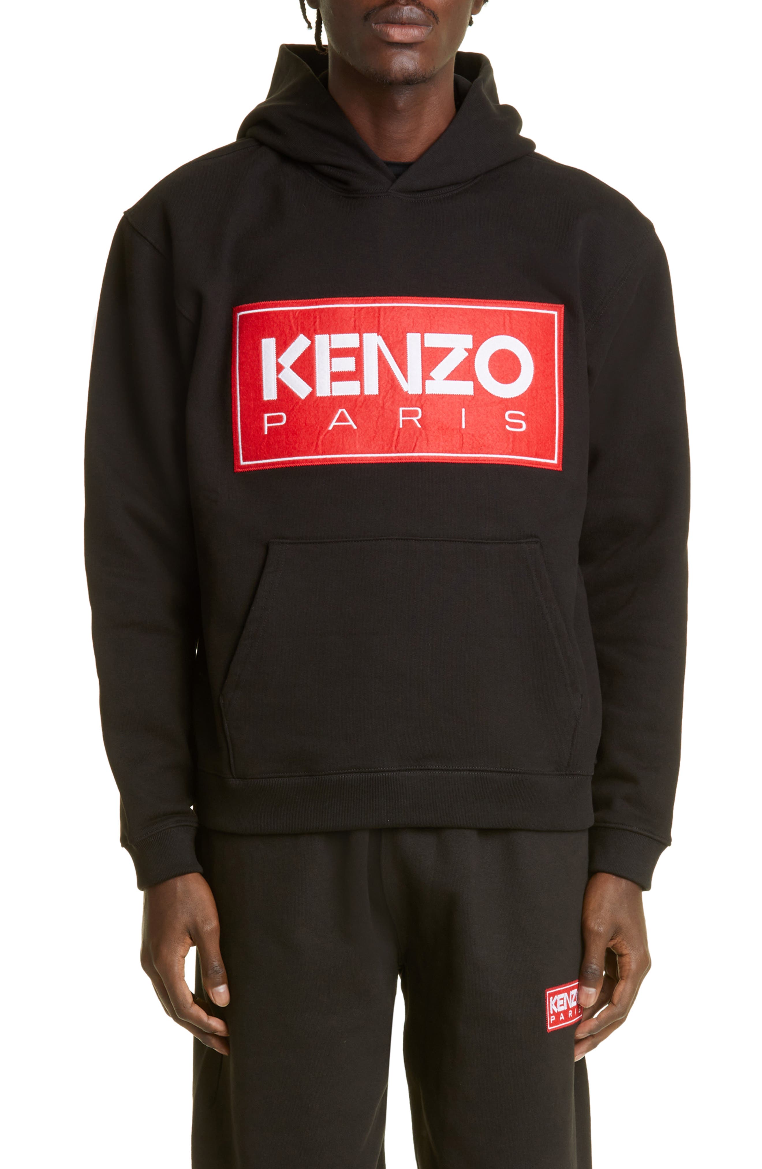 KENZO - Logo Cotton Hoodie