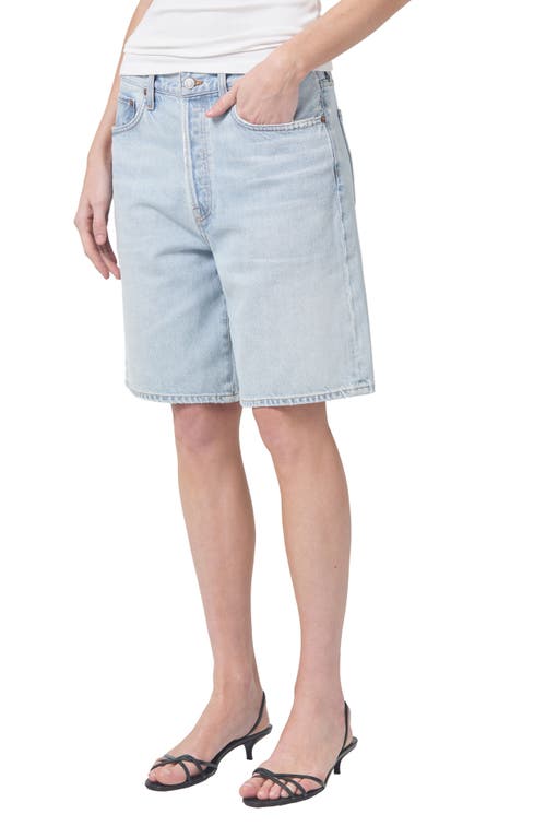 AGOLDE Risha Wide Leg Bermuda Shorts Fragment at Nordstrom,