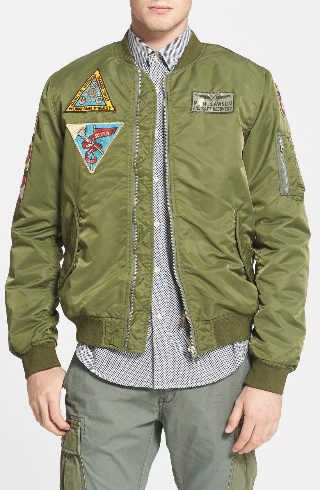 Scotch & Soda 2in1 Bomber Jacket and Vest Nordstrom