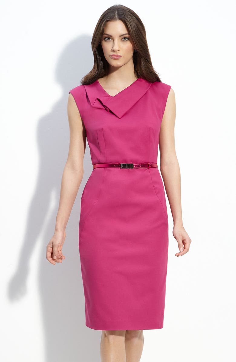 Rachel Roy Fold Detail Sheath Dress | Nordstrom