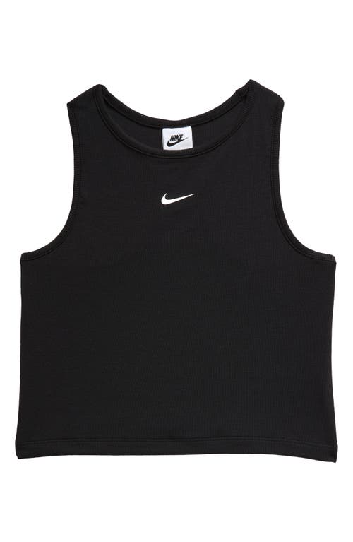 NIKE NIKE KIDS' SPORTSWEAR RIB RACERBACK TANK 