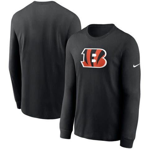 Men's Refried Apparel Black/Orange Cincinnati Bengals Sustainable Upcycled  Split T-Shirt