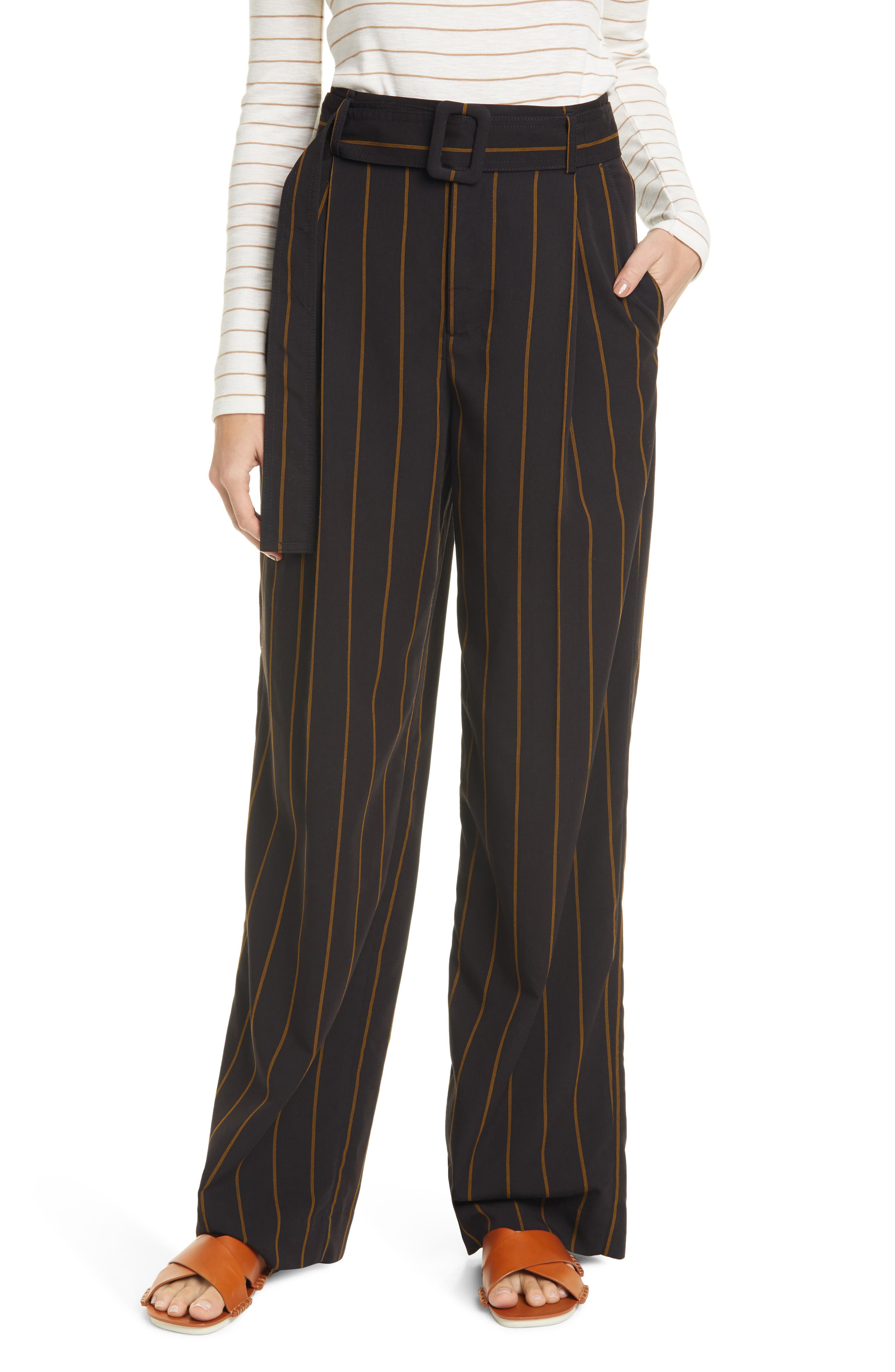 vince wide leg trousers