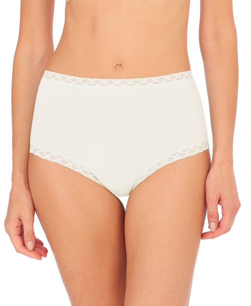 Bliss Cotton Full Brief in Ivory