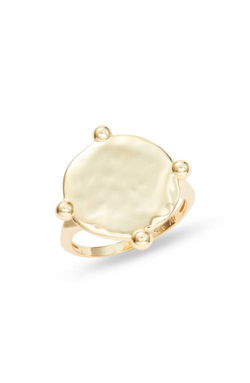 Argento Vivo Sterling Silver Compass Ring Gold at Nordstrom,