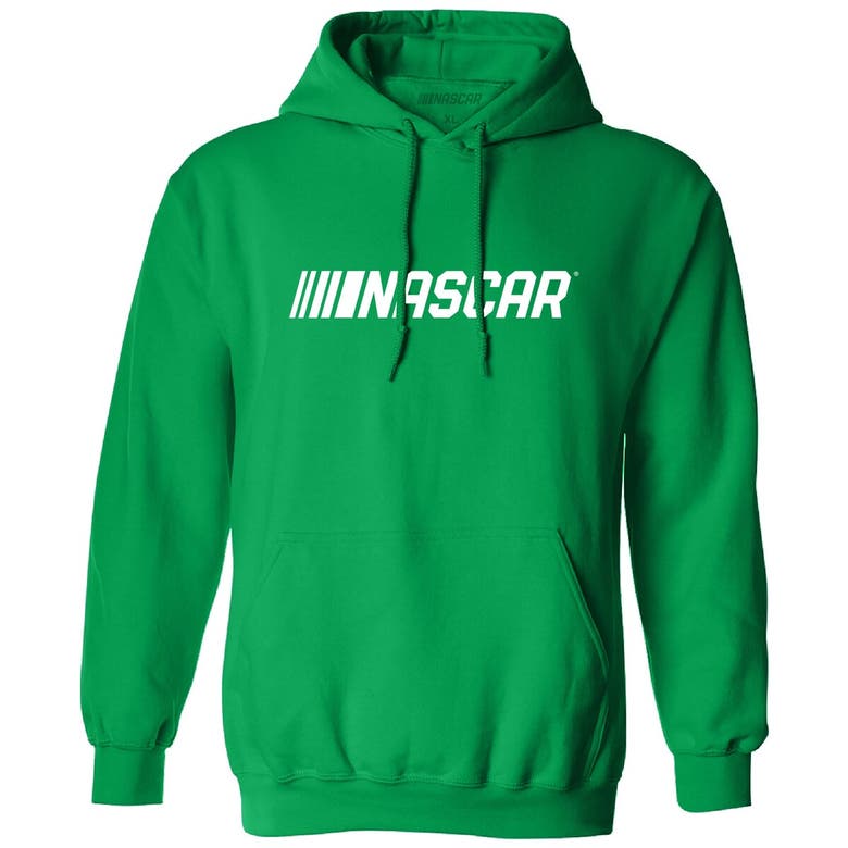 Shop Checkered Flag Sports  Green Nascar St. Patrick's Day Pullover Hoodie