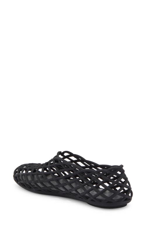Jeffrey Campbell Mimz Caged Slip-on In Black Matte