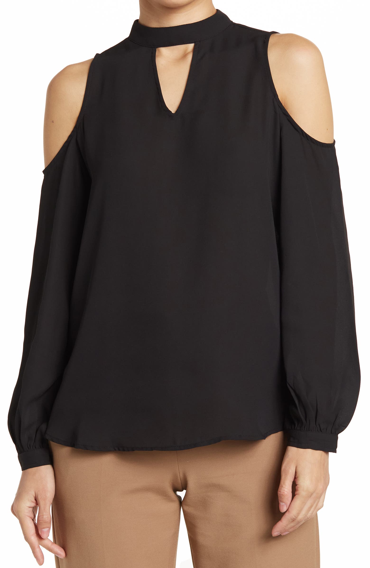 Adrianna papell sales cold shoulder