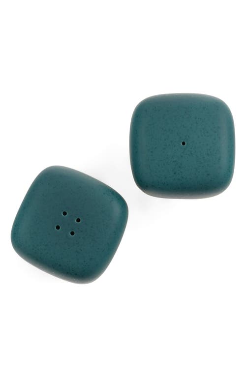 Nambe Nambé Taos Salt & Pepper Shakers Set In Green