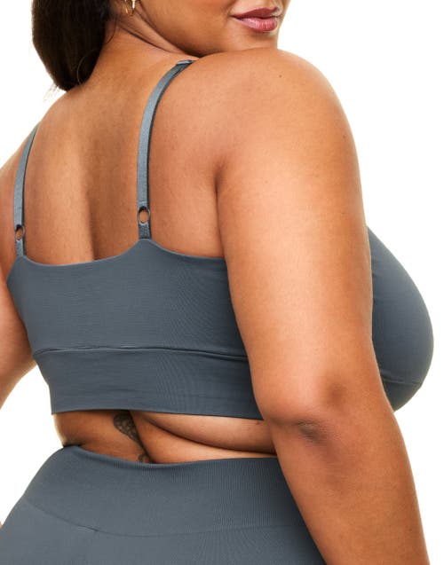 Coolibrium The Contour Bralette Bra In Dark Grey