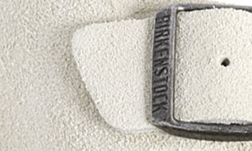 Shop Birkenstock Arizona Soft Footbed Slide Sandal In Antique White