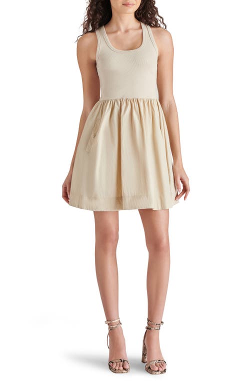 Steve Madden Tottenham Mixed Media Minidress at Nordstrom,