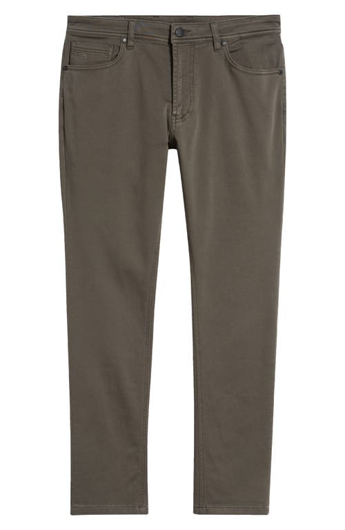 Shop Robert Barakett Linear 5-pocket Pants In Olive