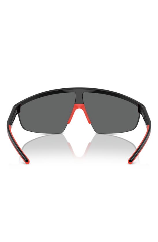 Shop Scuderia Ferrari 140mm Shield Sunglasses In Black