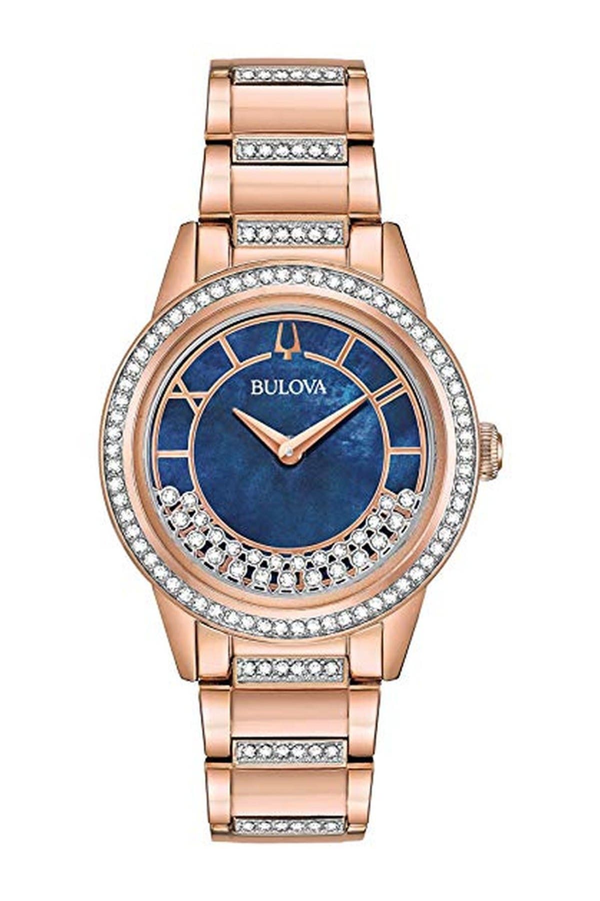 Bulova Women's Turnstyle Crystal Accent Watch, 32.5mm Nordstrom Rack