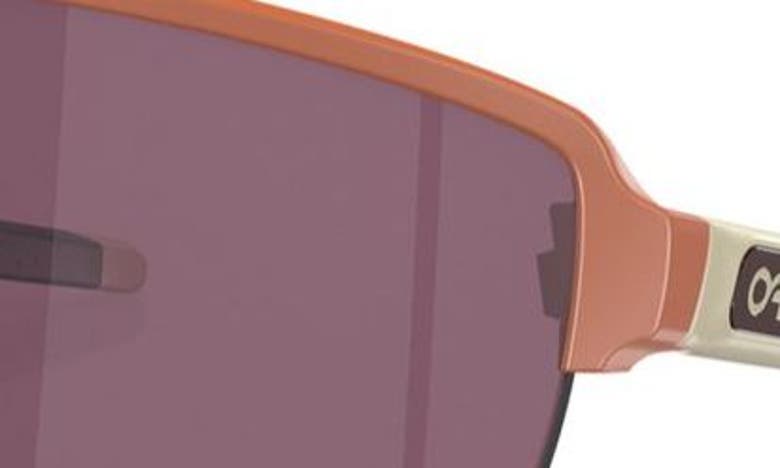 Shop Oakley Corridor 42mm Prizm™ Irregular Sunglasses In Matte Black/matte Ginger