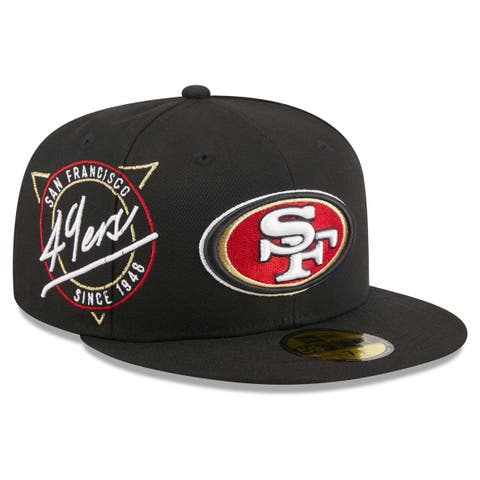 New Era Cream San Francisco 49ers Chrome Dim 59FIFTY Fitted Hat