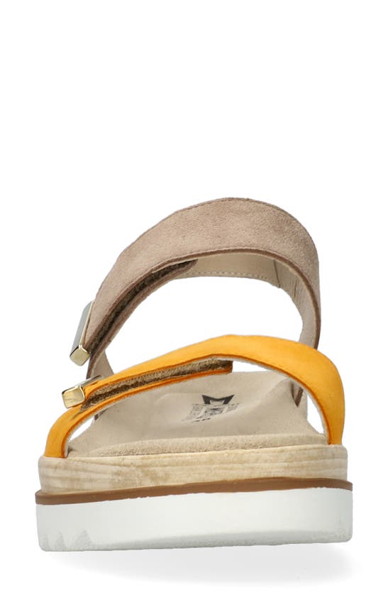 Shop Mephisto Dominica Sandal In Mango/grey