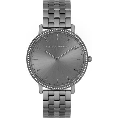 Rebecca Minkoff Major Crystal Bezel Bracelet Watch, 35Mm