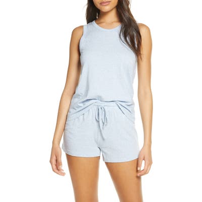 Papinelle Gemma Spot Short Pajamas, Blue