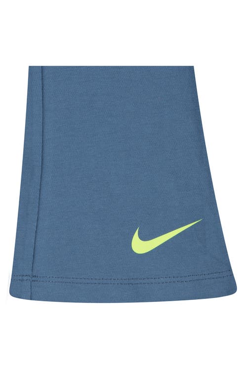 Shop Nike Impression Hoodie & Leggings Set In  Aegean Storm