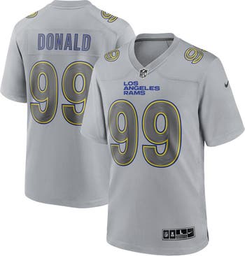 Men's Nike Aaron Donald Black Los Angeles Rams Super Bowl LVI Game Fashion  Jersey
