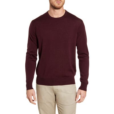 Peter Millar Crown Wool & Silk Sweater, Red