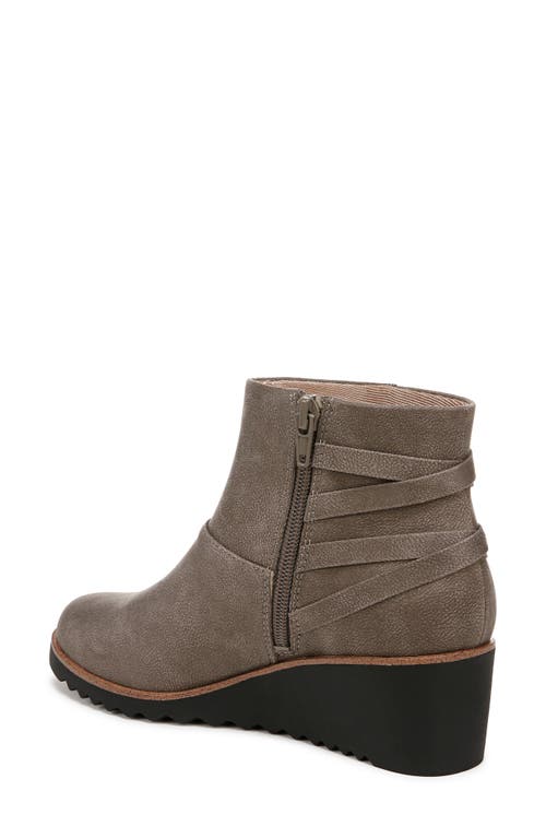 Shop Lifestride Zariah Platform Wedge Bootie In Ash