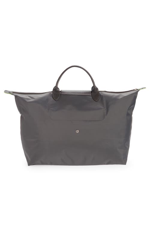 Longchamp Small Le Pliage Original Travel Bag In Graphite