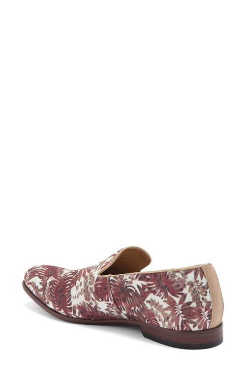 Shop Paisley & Gray Paisley And Gray  Bow Embellished Loafer In Ecru/palm