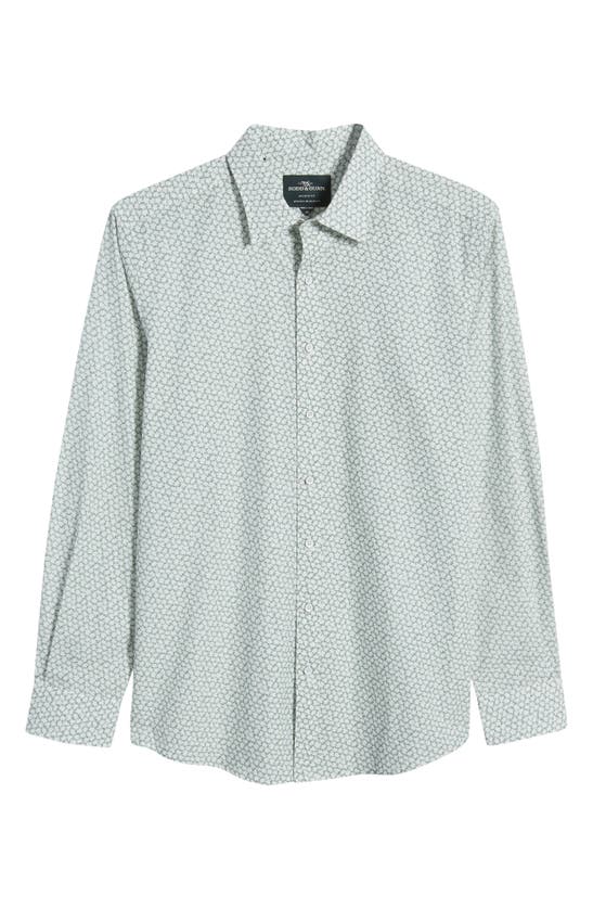 Rodd & Gunn Massey West Sports Fit Floral Button-up Shirt In Kelp Forest