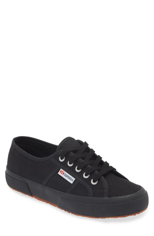 Superga 2750 Cotu Classic Sneaker in Full Black 