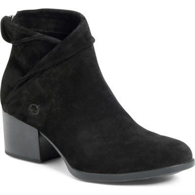 B?rn Abbe Fold Over Cuff Bootie- Black