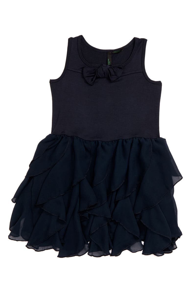 United Colors of Benetton Kids Ruffle Dress (Toddler) | Nordstrom