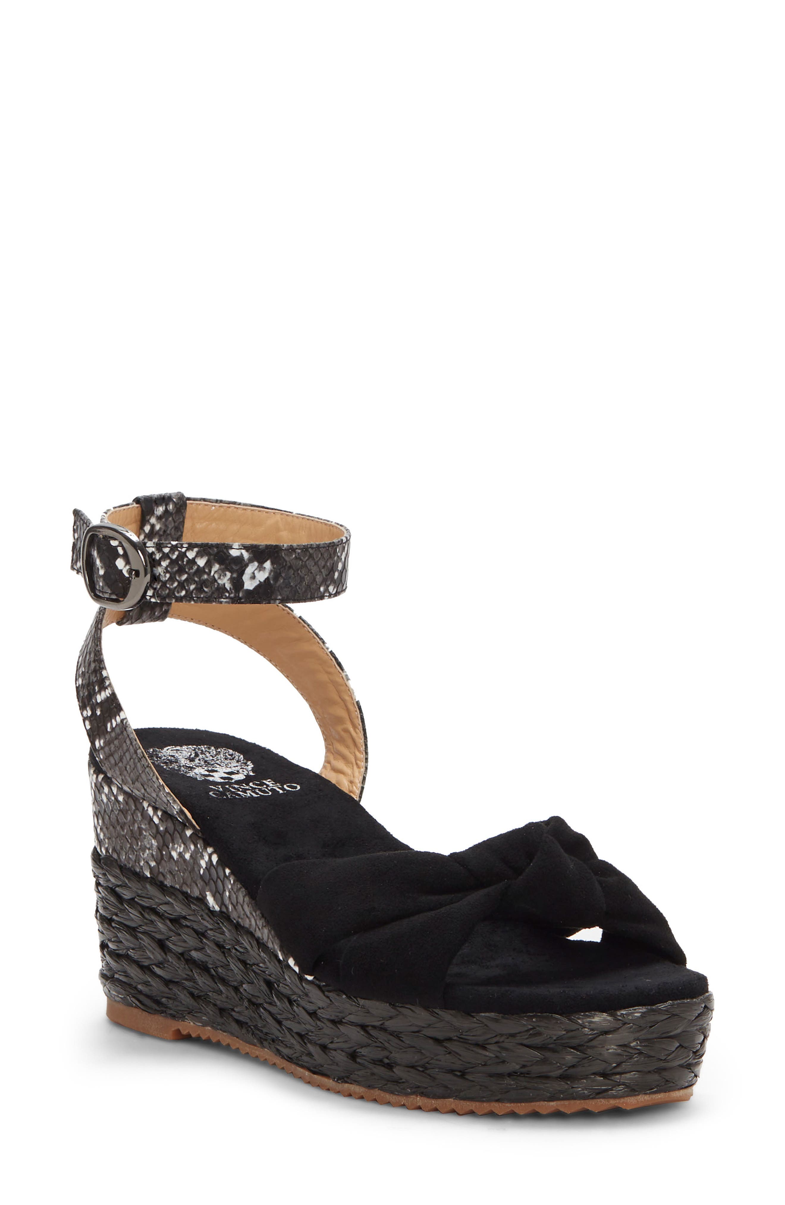 nordstrom rack black wedges