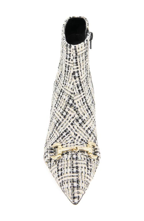 Bcbg Darmena Pointed Toe Bootie In Ivory Multi