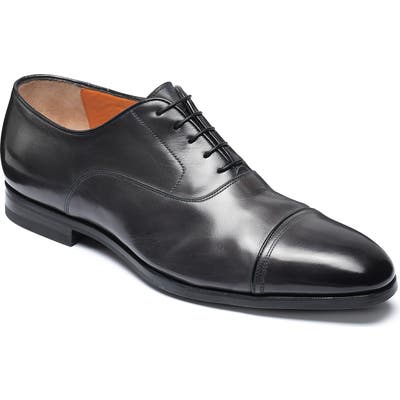 Santoni Nicolo Cap Toe Oxford - Grey