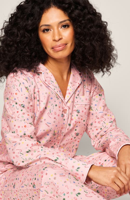 Shop Petite Plume Nostalgic Sweets Cotton Pajamas In Pink