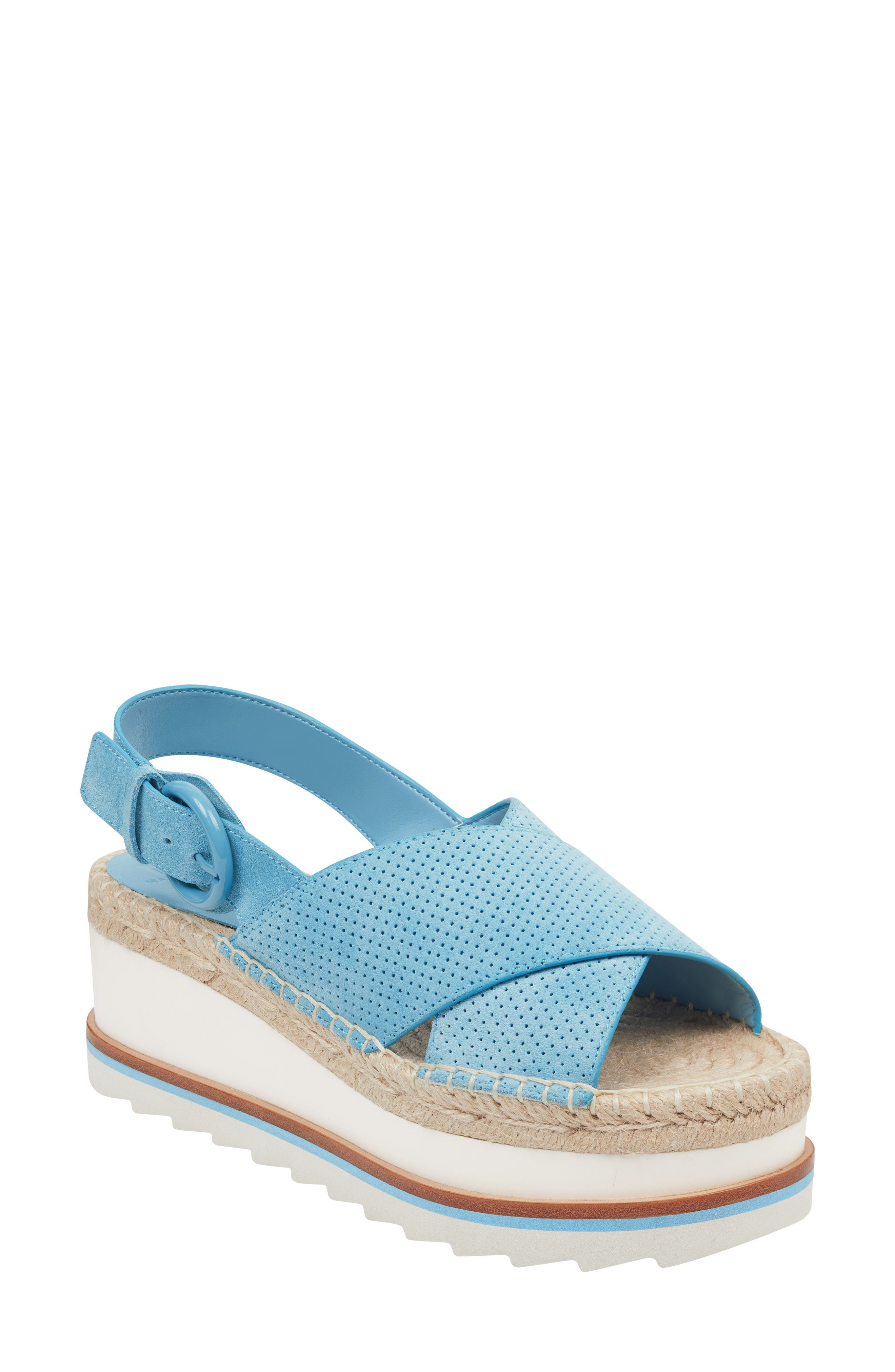 Marc Fisher Ltd Gellyn Slingback Sandal, Blue