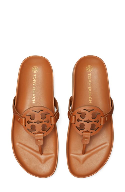 Shop Tory Burch Miller Cloud Sandal In Aged Camello/aged Camello