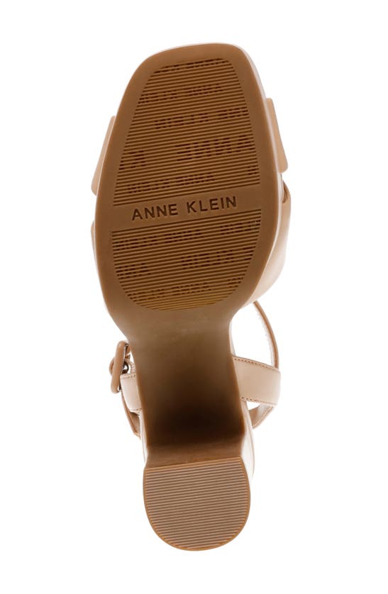 Anne Klein Zada Platform Sandal In Tan