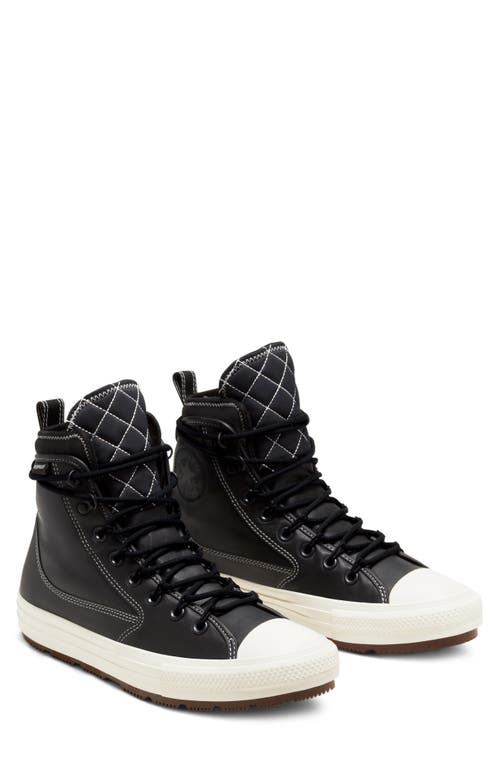 Converse Utility All Terrain Chuck Taylor® All Star® Waterproof Sneaker Boot in Black/Black/Egret