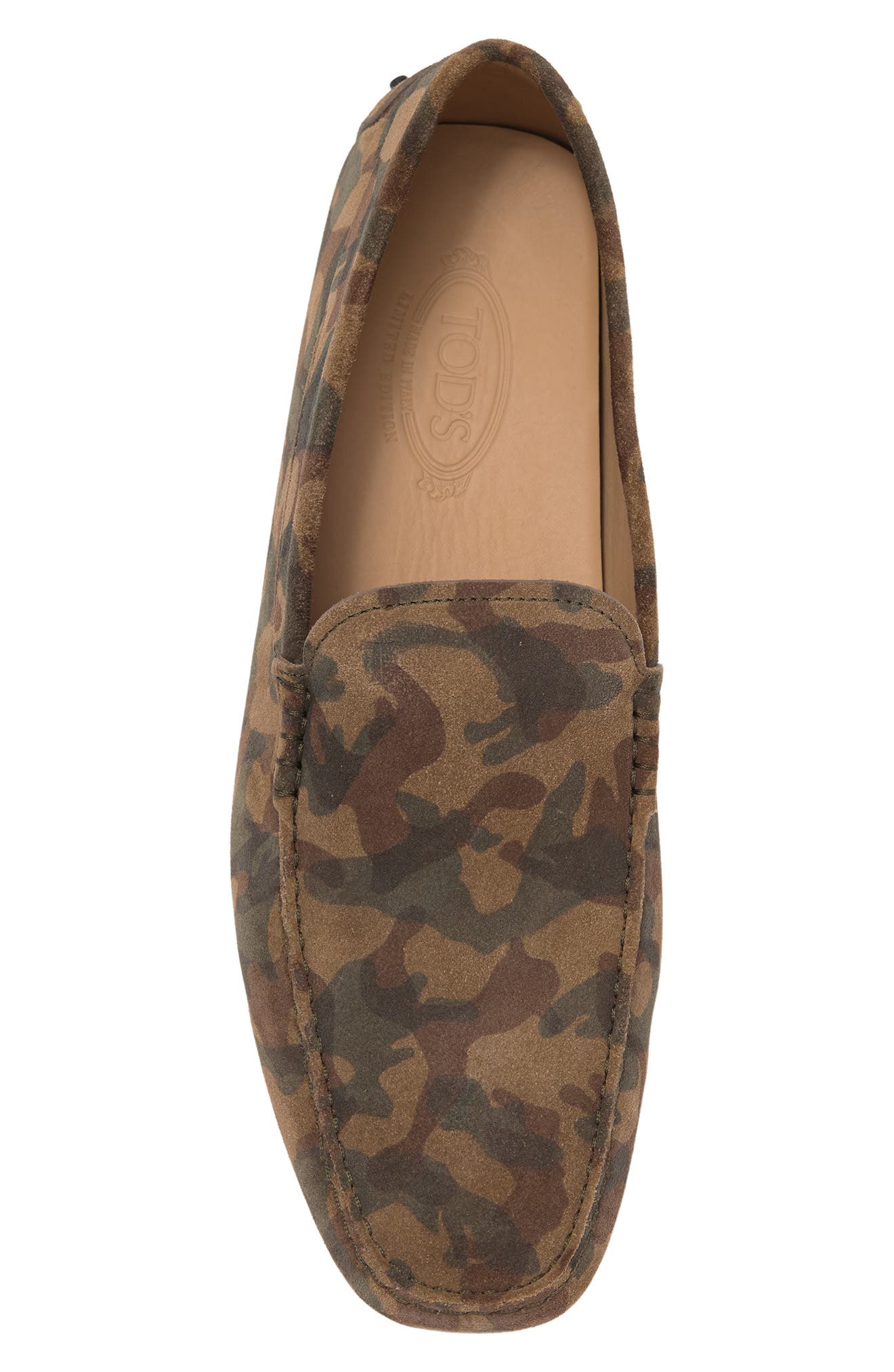 Tod's camo loafers Clearance