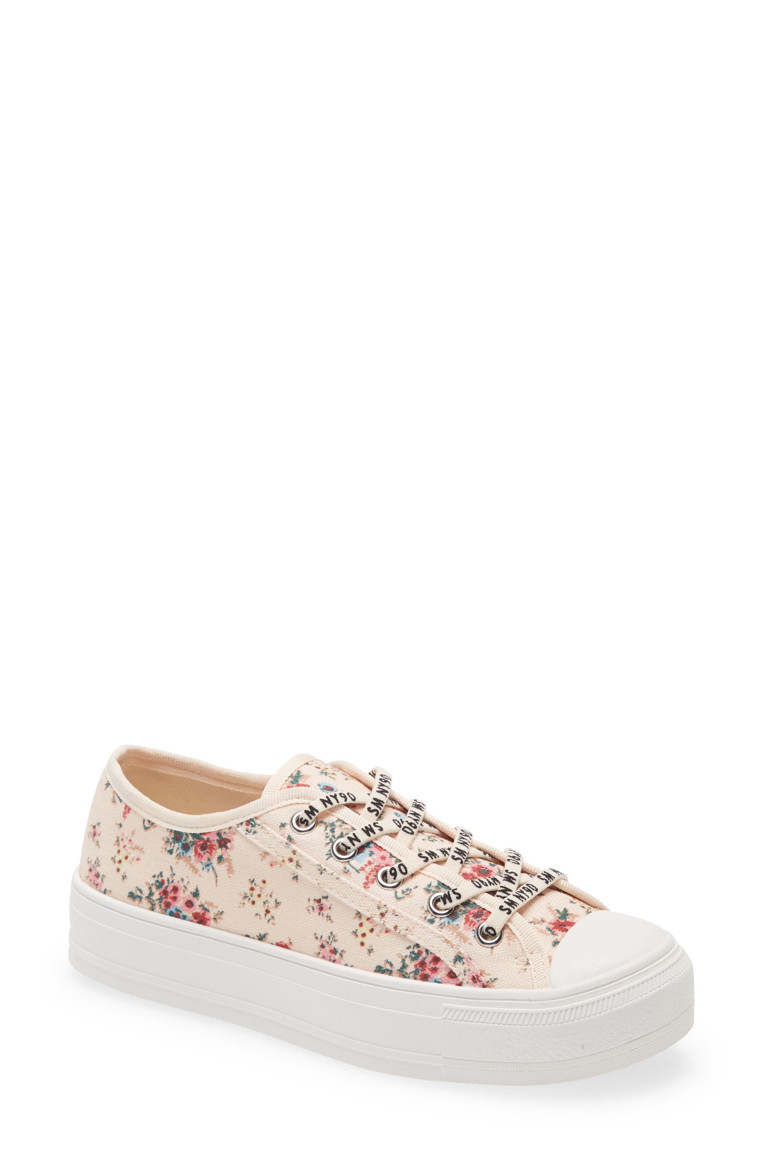 steve madden floral sneakers