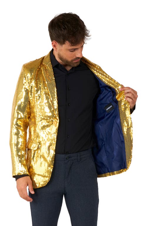 Opposuits Kids' Sequin Sport Coat In Gold