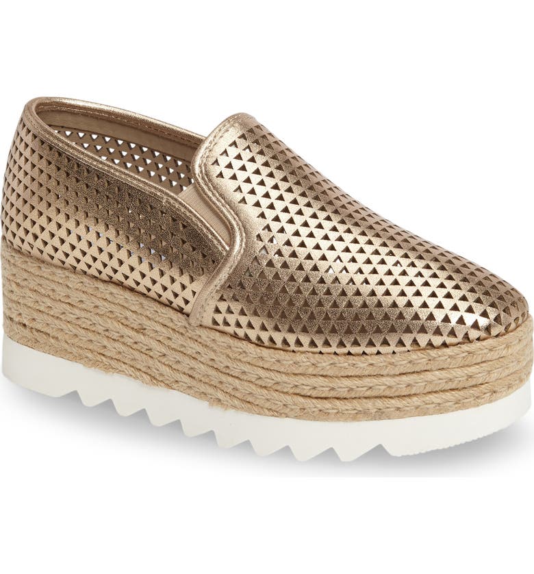STEVE MADDEN Koreen-P Platform Sneaker, Main, color, PLATINUM